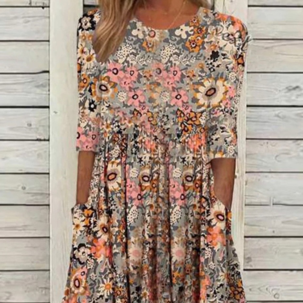 New with tags long floral dress XXL